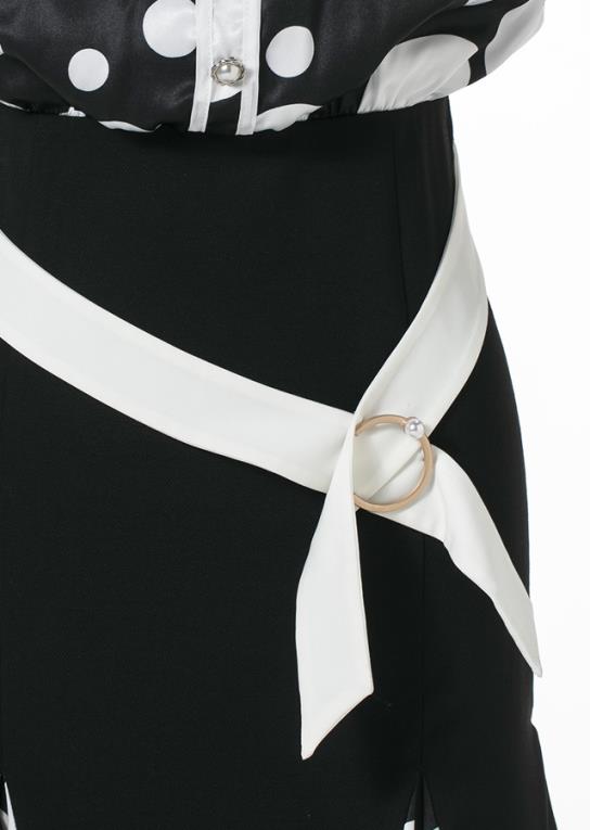 ドットマーメイドノースリワンピース | キャバドレス・ミニ