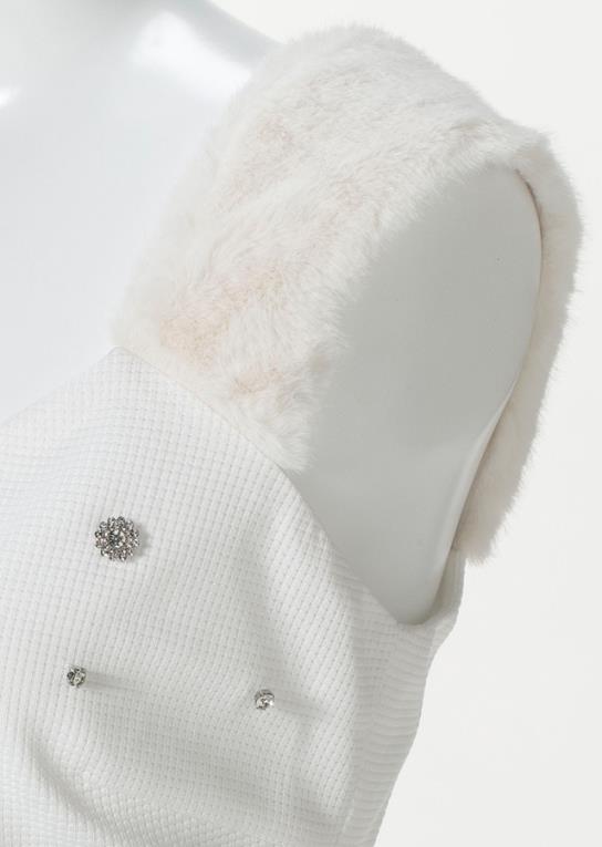 フェイクファービジューセットアップ | キャバドレス・ミニドレス  